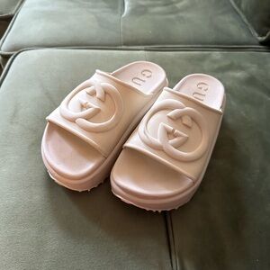 Gucci Platform Slides